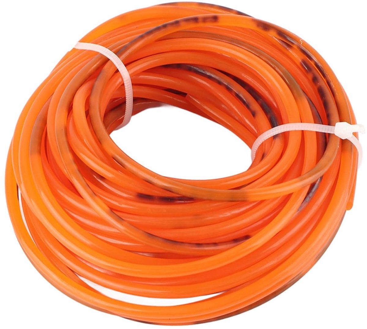 SnelShoppen - Hoge Prestaties Ronde Aandrijfriem, PU Transmissieriem Polyurethaan Ronde Riem Oranje (3mm x 10m) voor Verpakkingsmachine, Drukmachine,
