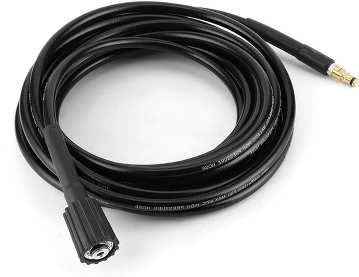 Hoge Druk Water Purificatie Rubber Slang voor Hogedrukreinigers - 40MPa/5800PSI, 10m Lengte, Geschikt voor K2 K3 K4 K5