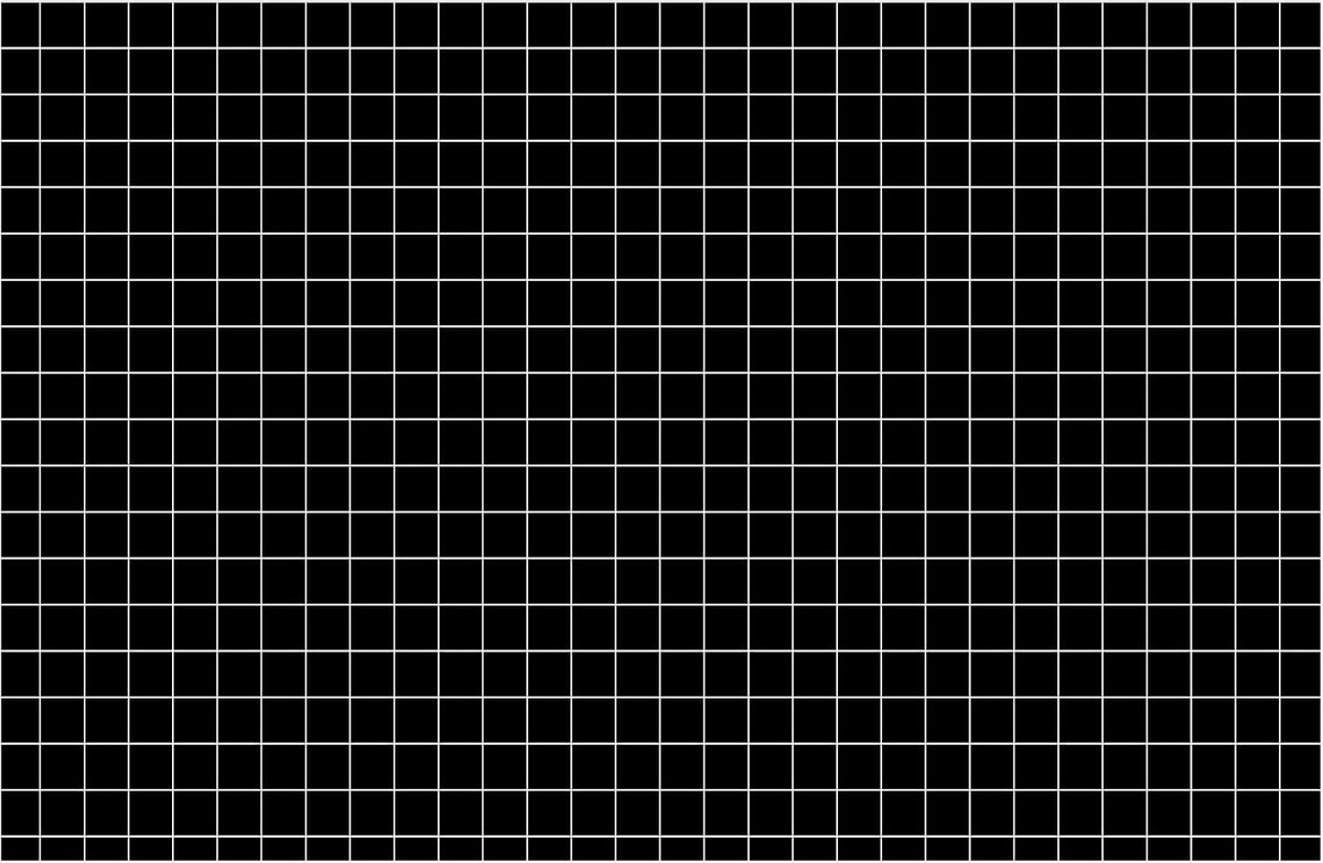 SnelShoppen - Beschermmat inductiekookplaat, model grid, 78 x 52 cm, zwarte en witte niet-slip mat voor potten, kras- en hittebestendig, keukenaccesso