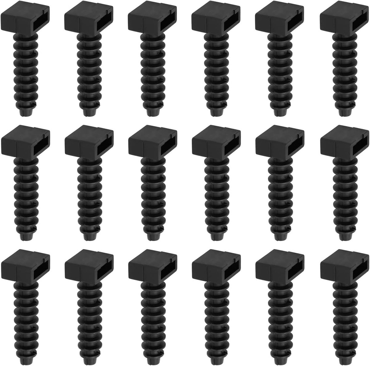 Wandpluggen 50 stuks - Nylon voor metselwerk - Geschikt voor kabelbinders tot 9 mm - Ideaal voor kabelbeheer - ShopVlot
