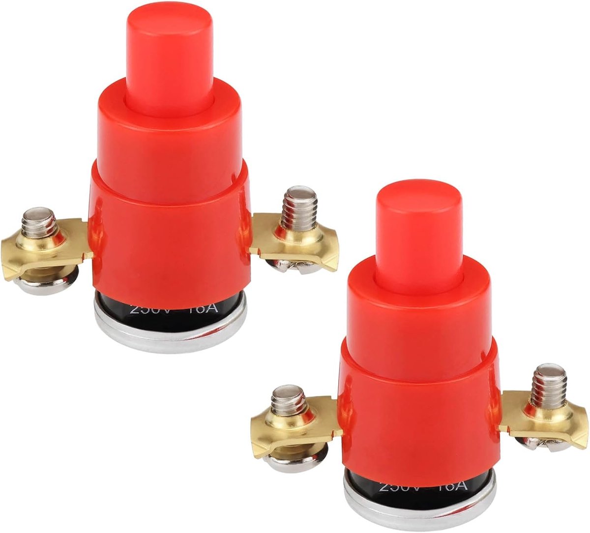 2pcs 56°C 250V 16A Thermal Switch Self Reset Thermal Protection Switch Suitable for Replacement of Cable Drums Cable - ShopVlot