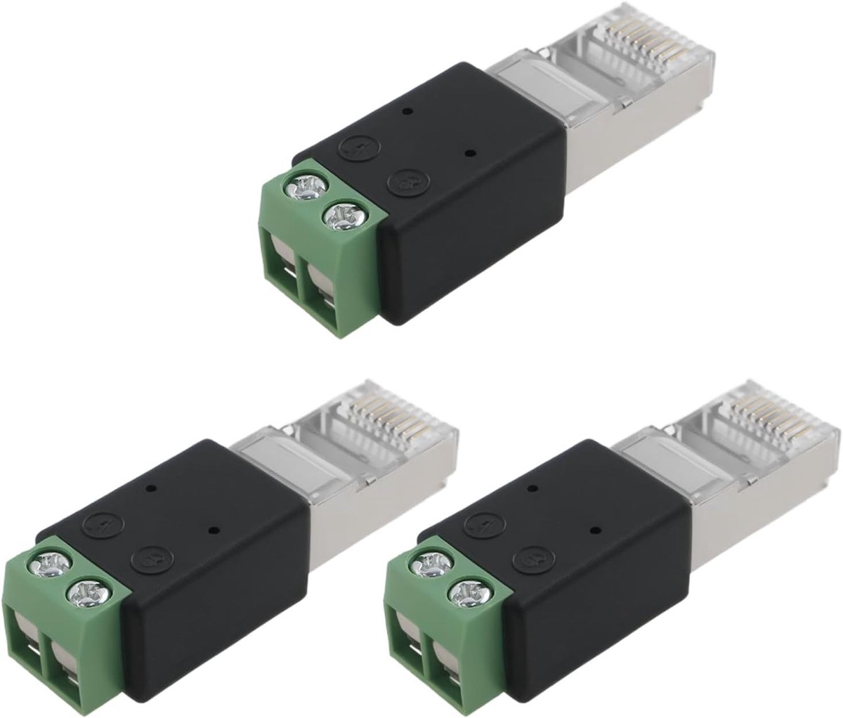 RJ45 naar RS485 converter - 3 stuks - betrouwbaar dataverkeer - eenvoudig te configureren - SnelShoppen