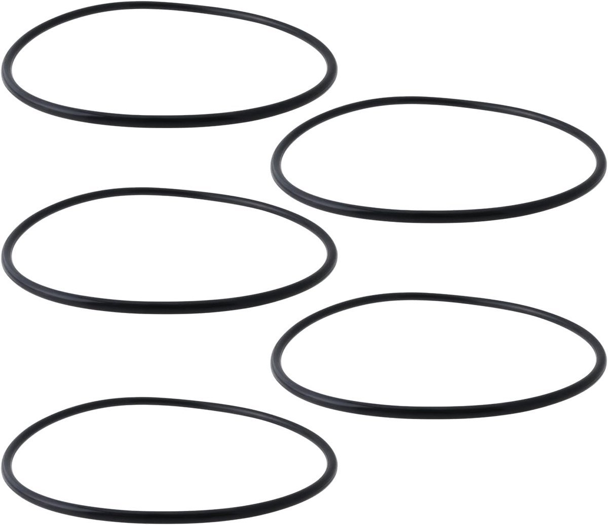 SnelShoppen - Set van 5 Vervang O-Ringen P61214 Geschikt Voor Zandfilters, 160mm, 5mm Dikte, Tuin, Zwembad, Onderhoud, Waterfilter