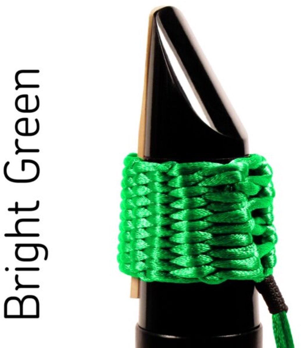 Bambú Bariton Saxofoon/Bas Klarinet Binder - Brigth Green