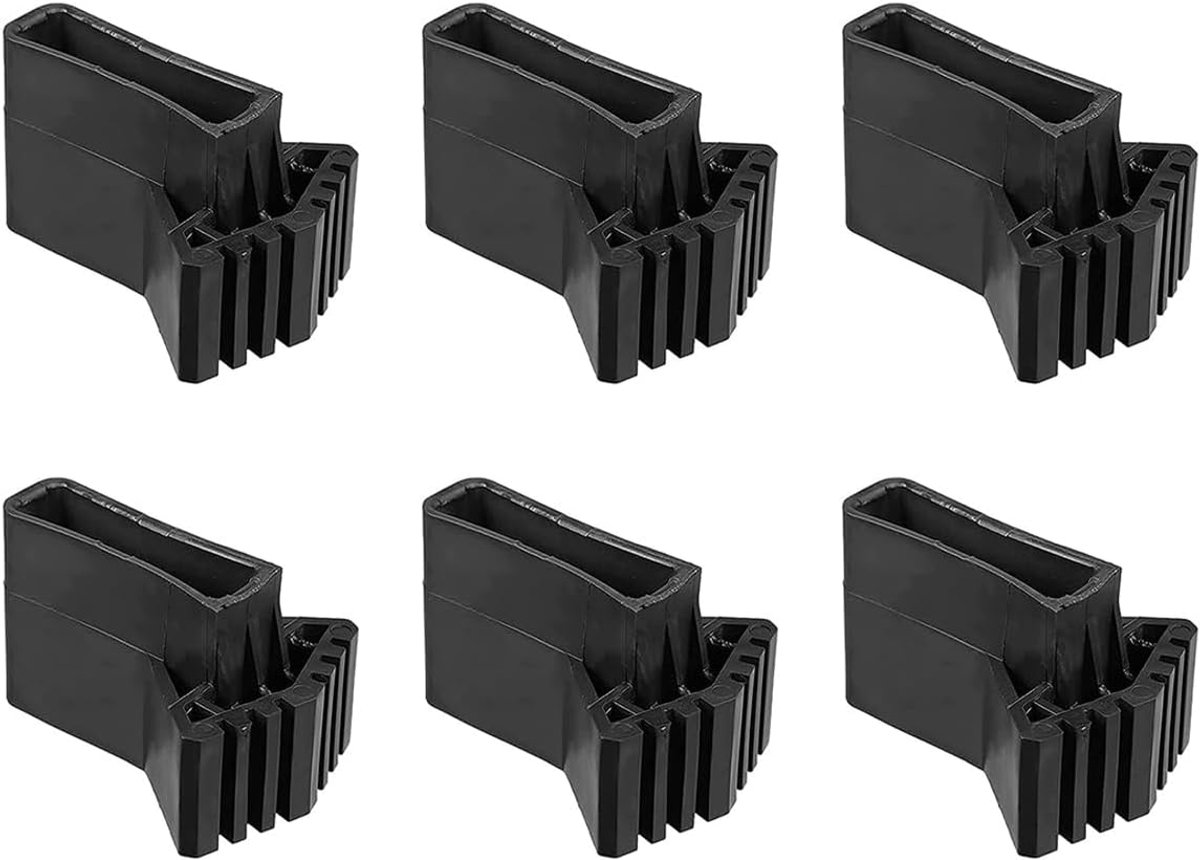 SnelShoppen - Ladder Voet Rubber Pad Set - Ladder Voet Beschermhoes - Geschikt voor Telescoopladder, Liftladder, Technische Ladder, Haringbeenladder -