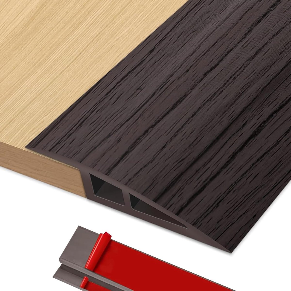 Transition table, height compensation, PVC, transition profile, self-adhesive, door threshold, frame, height - ShopVlot