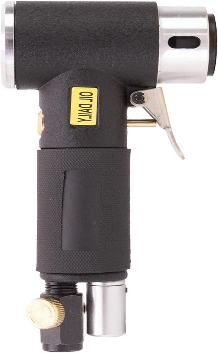 Mini Polijstmachine - Lucht Polijstmachine - Auto Polijsten - Excentrische Dubbele Rotatie - 21x12x5.5cm - Zwart