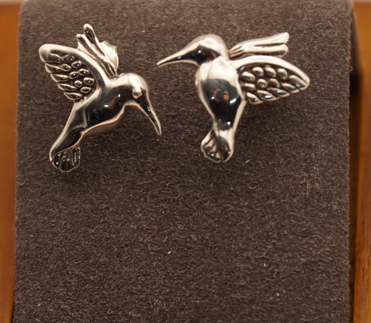 Sterling zilveren oorknopjes vogel - oorstekers vogel gemaakt van 925 zilver - leuke zilveren dieren oorbellen - wilde dieren oorbellen - silver birds earring - oorbellen van vogels