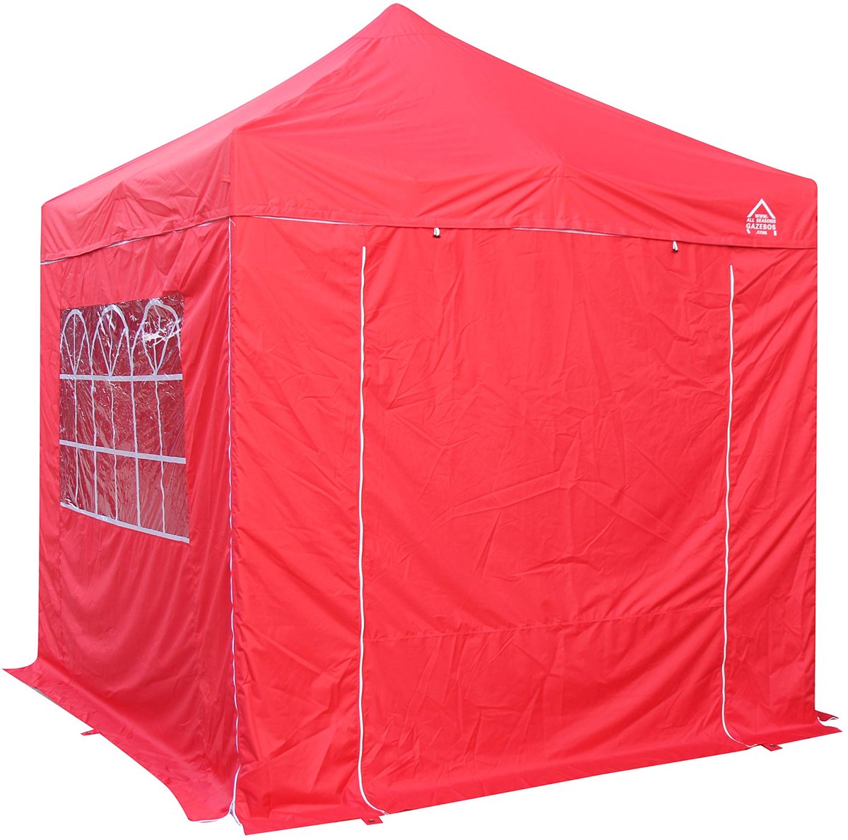 Alle seizoenen Gazebos 2.5x2.5m-Superior-Package-Red Gazebo - ShopVlot