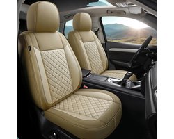 Stoelhoezen Volvo XC40 - Set van 2 - Beige - AIM
