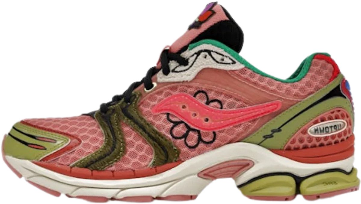 Saucony ProGrid Triumph 4 Jae Tips Flowers Grow Uptown Virginia Creeper
