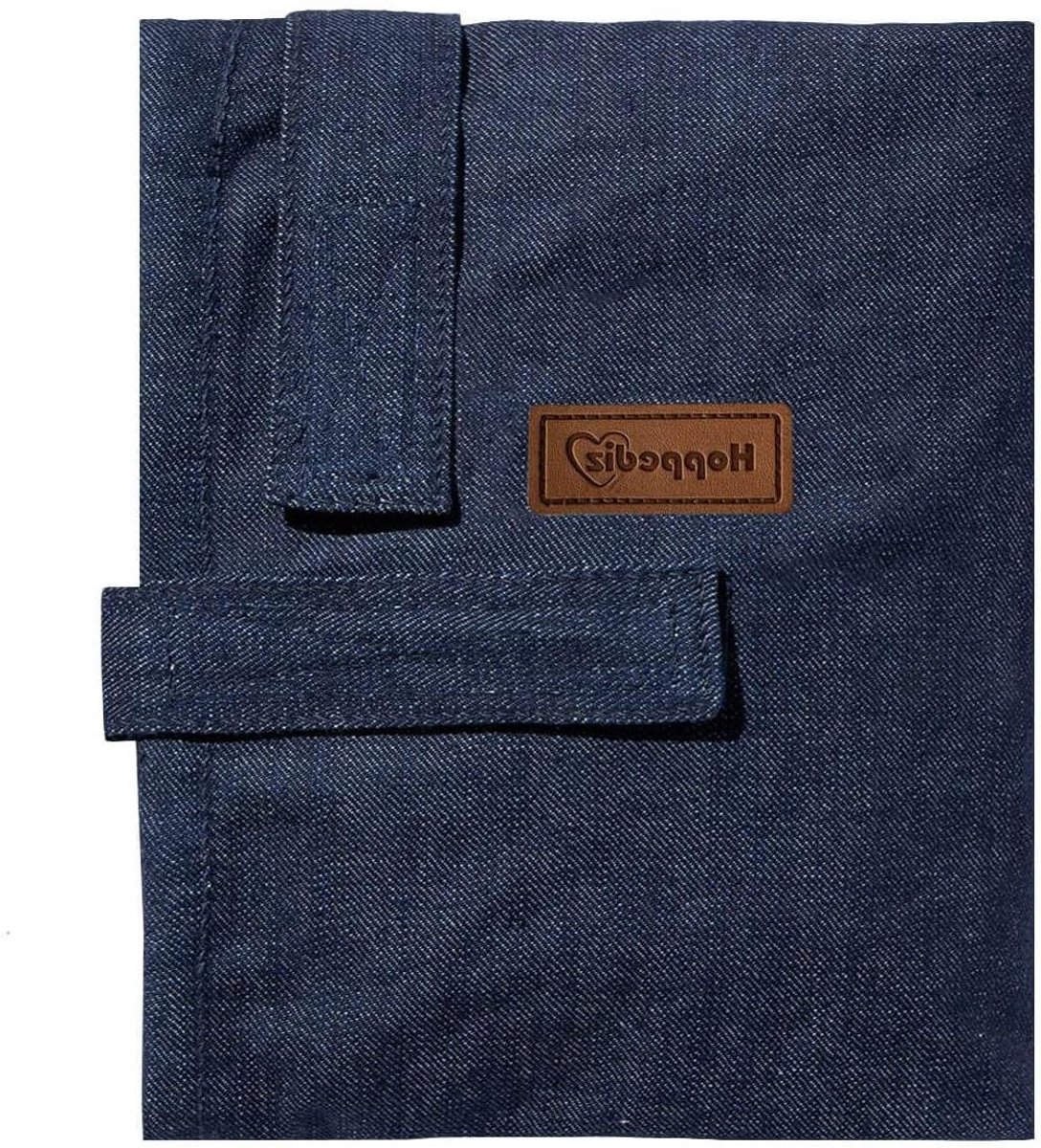 Wickelmax - Verschoonmat - Onderweg verschonen - Met opbergvakken - 24.5 x 20 cm - Donker Denim