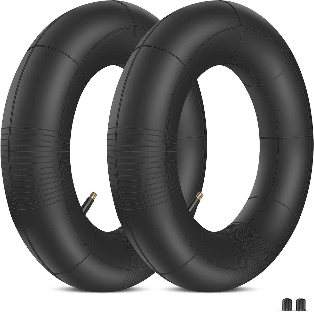 Banden Set - Reserve Binnenband - Transport Hulpmiddelen - Universele Maat - 8 Inch Velg - Zwart