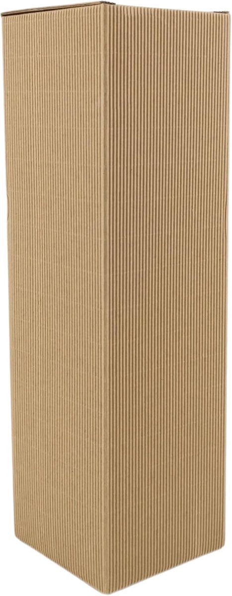 IDEA HOME set van 6 Wijndozen, WAVE Elegante Wijndoos van Kraftpapier, Modern Design, Click & go Systeem, Wijndoos - ShopVlot