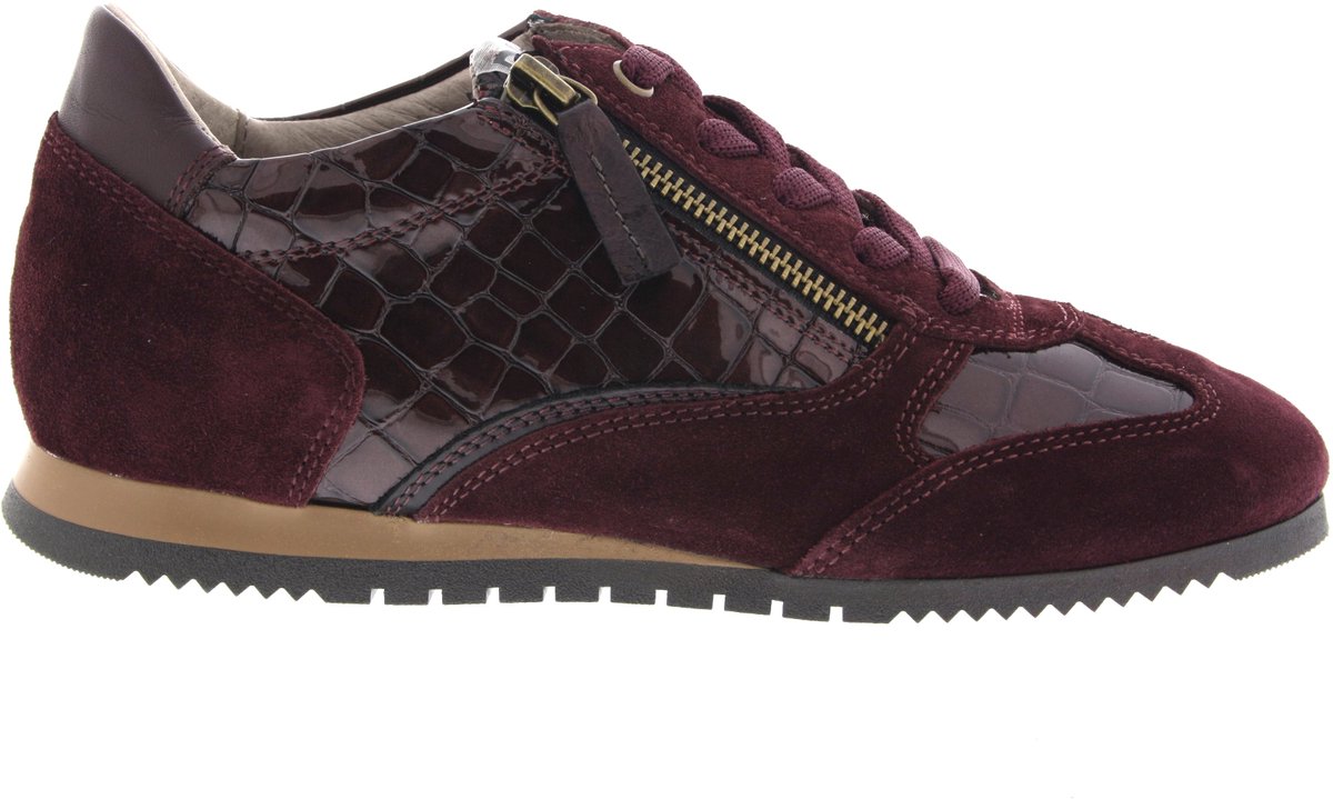 Dames Veterschoenen Dl Sport 7135h Versione 04 Bordeaux - Maat 40
