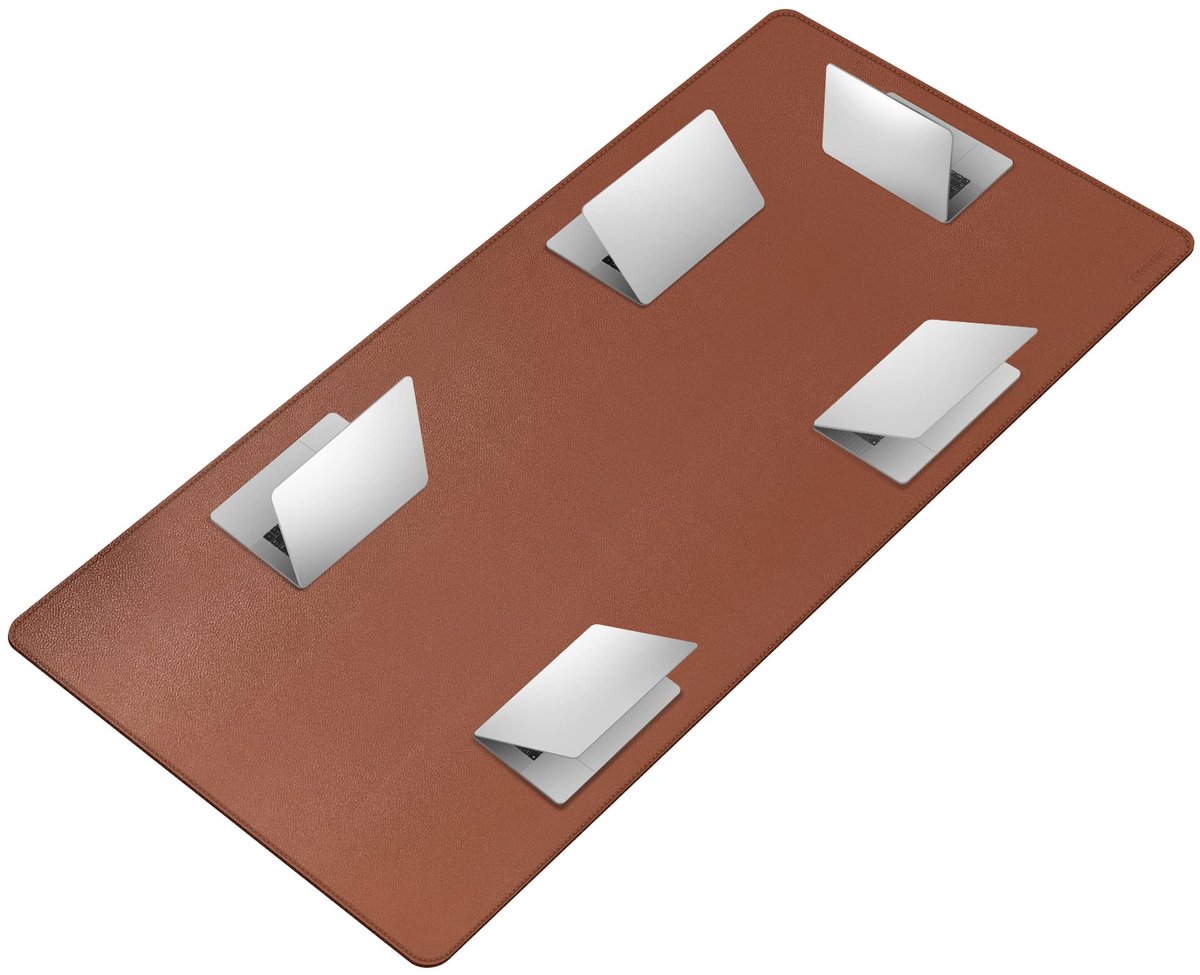 Schrijftafel van PU-leder 180 x 90 cm - Grote, waterdichte bureauonderlegger