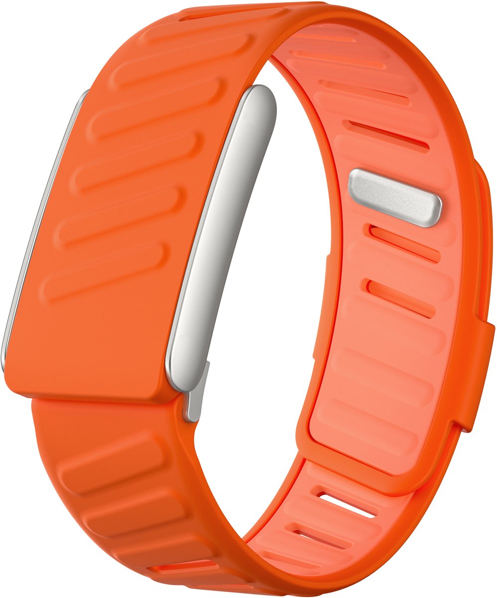 YONO Bandje geschikt voor Whoop 5.0 Sportarmband - Siliconen Polsband - Verstelbaar - Waterbestendig - Oranje
