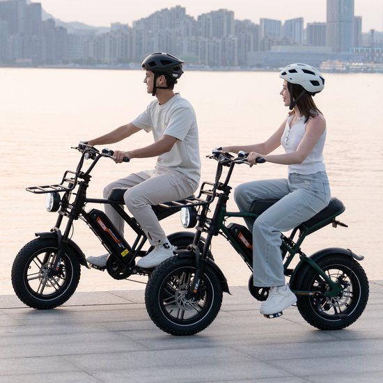 RCB 16" Elektrische Fatbike - 250W - 80 km - 25 km/u - 7 Gang - App,NFC van RCB — afbeelding 3