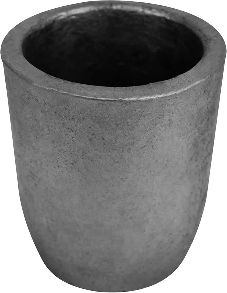 Klei en Grafiet Smeltkruik voor Goud, Zilver, Koper, Messing en Aluminium - Ideaal voor Gietwerk en Smeden (#4-4 kg)