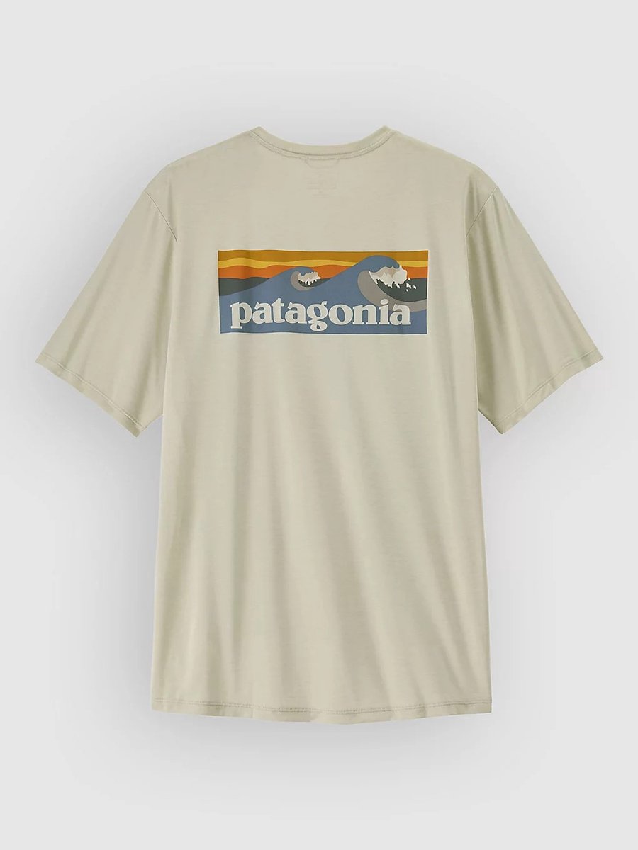Patagonia Cap Cool Daily Shirt Boardshort Logo Wit