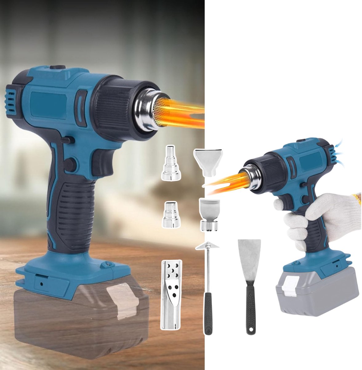 CRLYN® Heatgun – Heteluchtpistool – Verfbrander