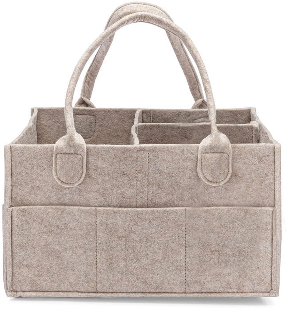 Een Opbergmand Voor Luiers, Een Essentieel Item Voor Pasgeborenen, Kan Ook Gebruikt Worden Als Mandje In De Auto Voor Luiers En Babydoekjes. Deze Babymand Met Handvat Heeft Een Afmeting Van 38*25,5*18 Cm.