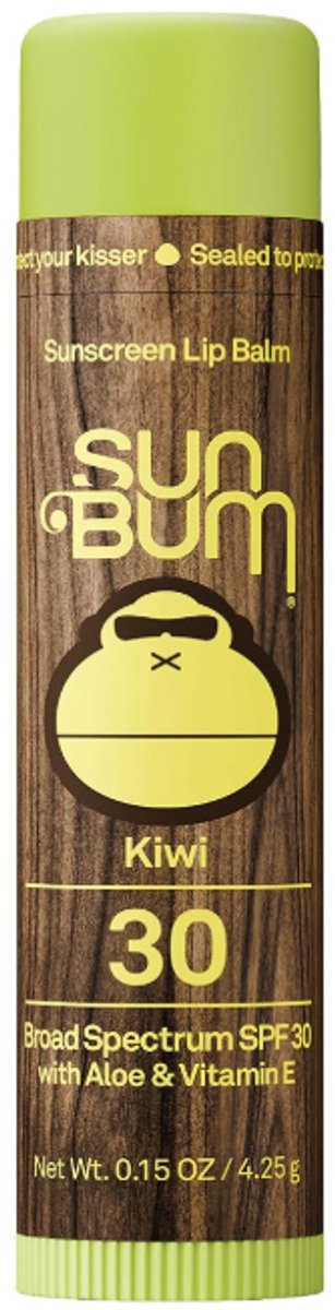 Sun Bum SPF 30 Lippenbalsem Kiwi – Zonnebrand Lippenbalsem – SPF 30 – 4,25 g