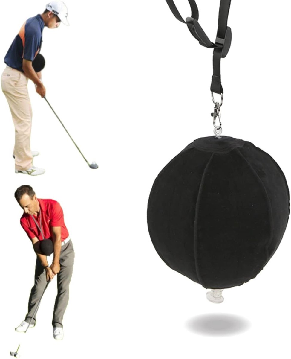Golf Swing Trainer voor Verbetering van Techniek, Postuurcorrectie en Oefenballen voor Effectieve Training