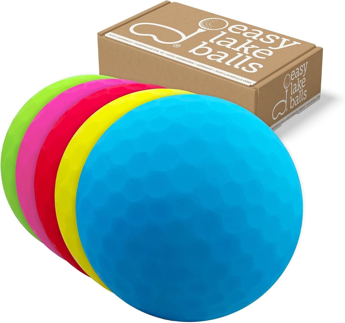 Kleurrijke Mix Golfballen - Kwaliteit AAA/AA - Geschikt voor Oefening en Toernooi