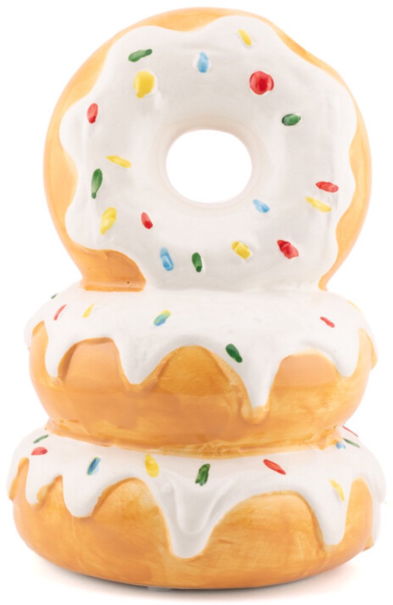 Aardewerk vaas Donuts