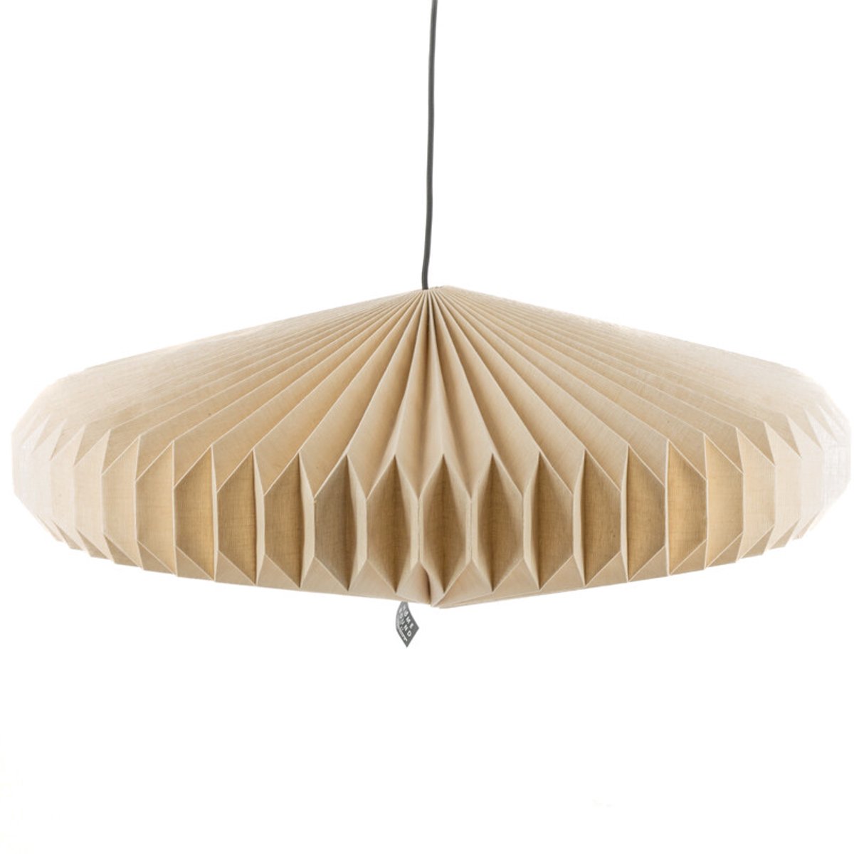 Hanglamp katoen Harmonie ellips 80cm