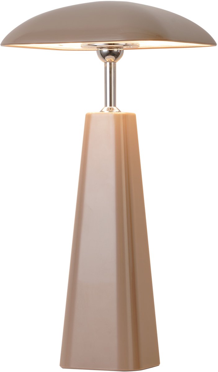 Bureaulamp Piazza LED op accu taupe