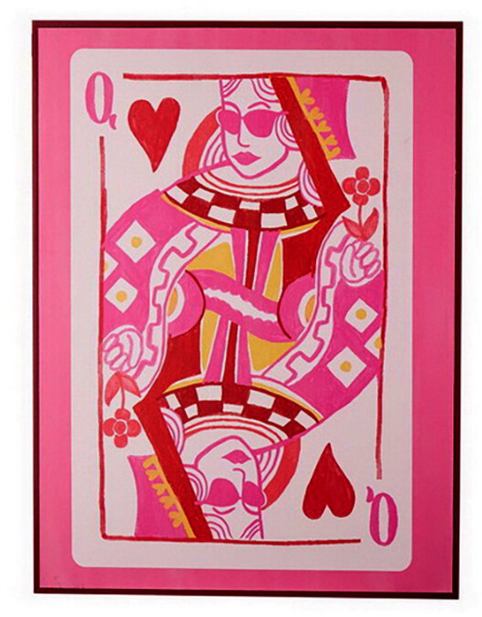 Fotolijst met poster Queen of hearts