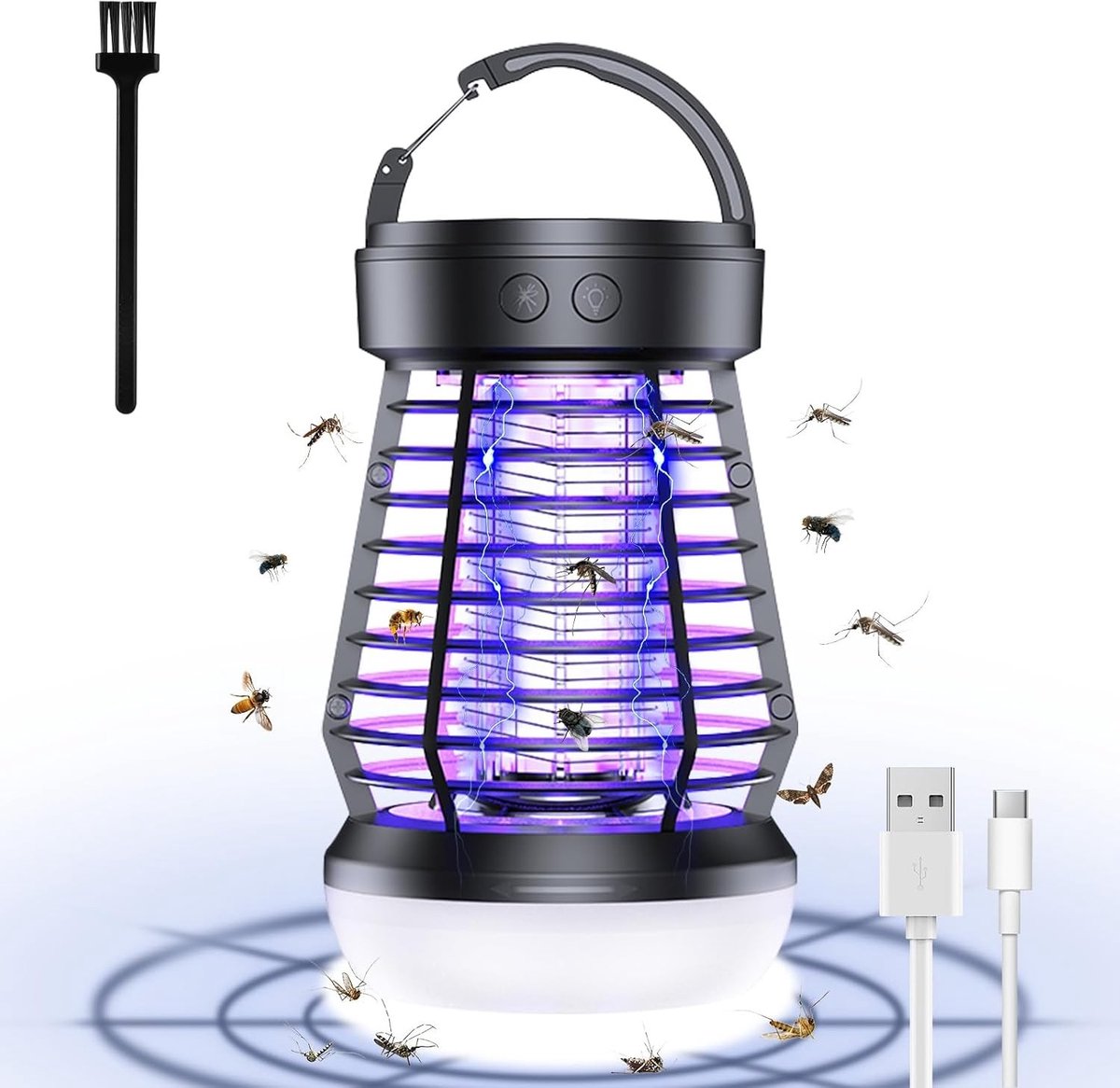 Effectieve Elektrische Insectenbestrijders met LED Verlichting voor Binnen en Buiten Gebruik