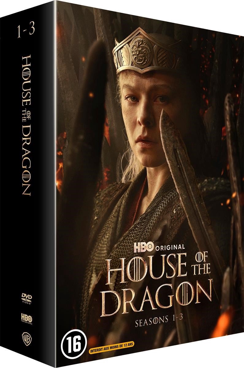 House Of The Dragon - Seizoen 1 - 3 (DVD)