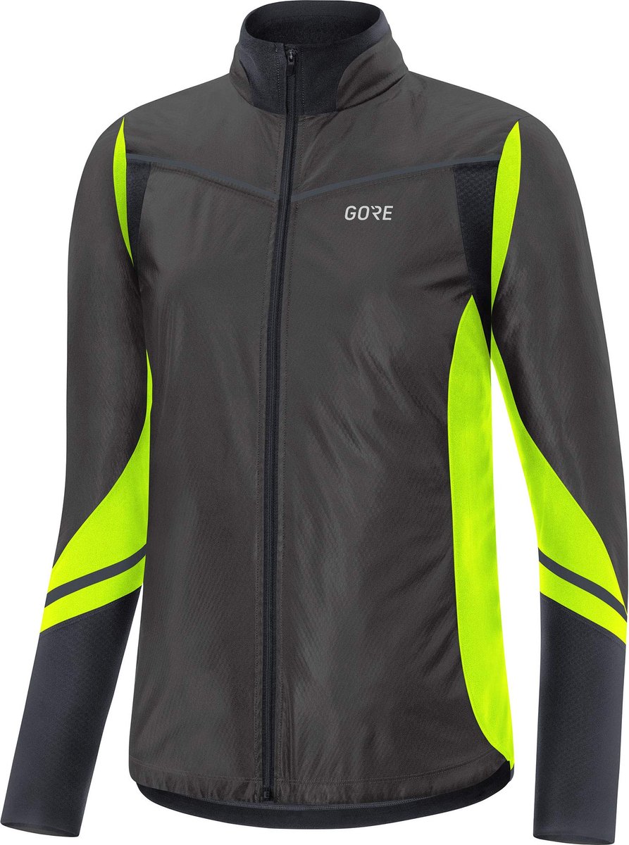 Gore GTX Infinium Soft Lined - Hardloopshirt met lange mouwen - Zwart/Roze - Maat 40