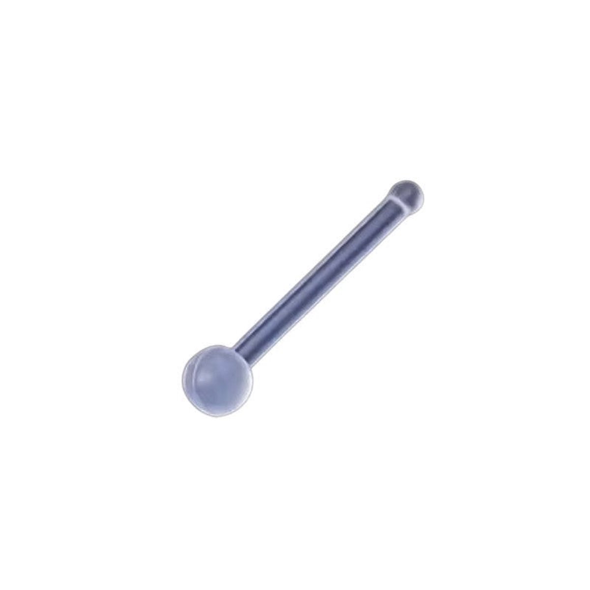 Acryl neuspiercing retainer - doorzichtig - ideaal voor gevoelige huid