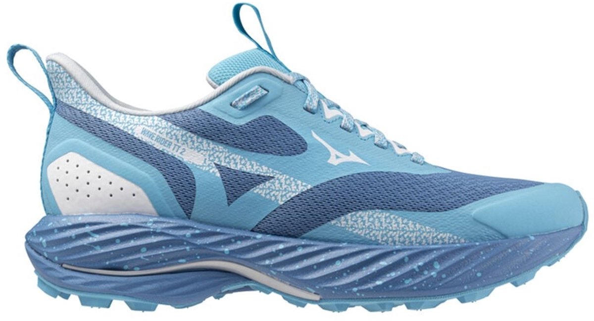 Mizuno Wave Rider TT 2 WS - Hardloopschoenen - ParisianBlue/PleinAir - 41