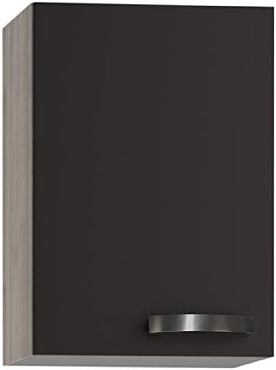 Keuken Hangkast - Muurkast Keuken - Keuken Organiseren - Verstelbare Plank - 40 cm Breed - Grijs