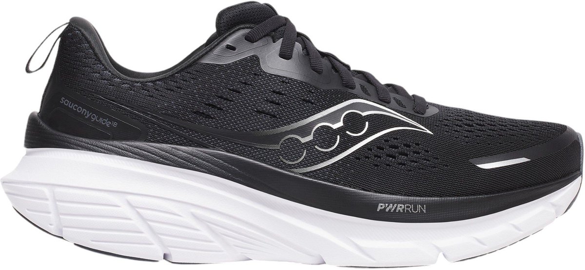 Saucony Guide 18 Hardloopschoenen Zwart