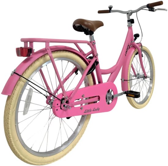 Kinderfiets Uniek Girly 22'' 1N Roze — afbeelding 4