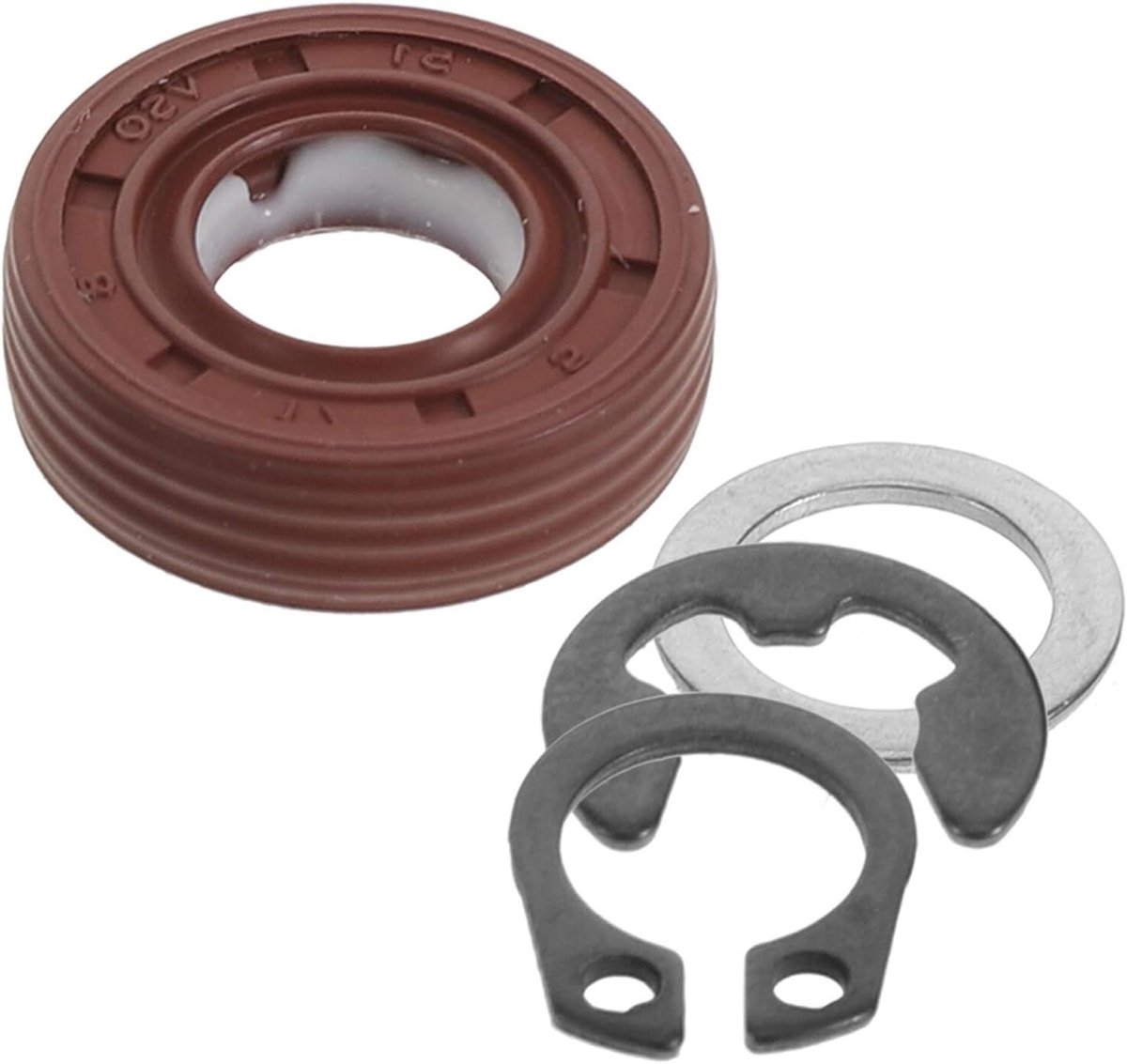 Broodbakmachine Afdichtingsset - Reparatieset Pan - Lekkage Voorkomen - Roestvrij Staal Onderdelen - 16x16x5 mm - Diverse
