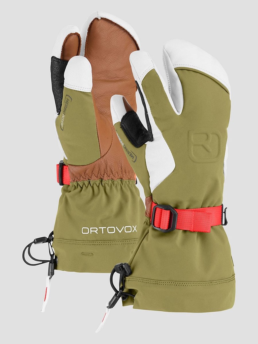 ORTOVOX Merino Freeride - Driewanten - Dames - l - Wild-Herbs
