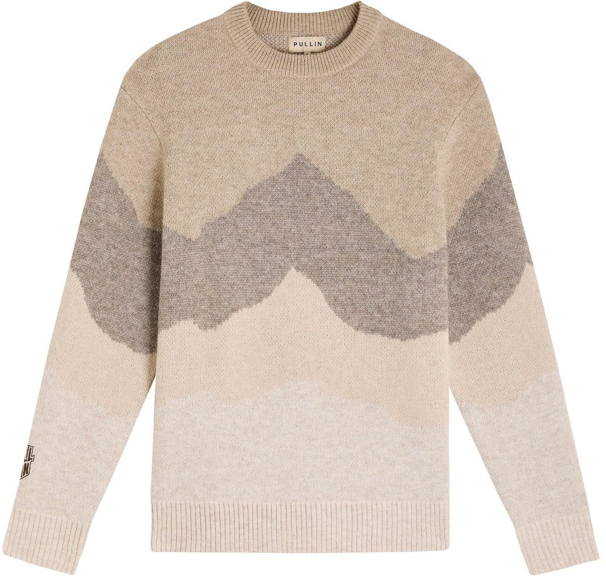 Pull-In Knit-Mountain Trui Bruin