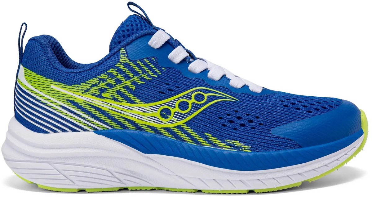 Saucony Hurricane Kids - Hardloopschoen - Zwart/lime - 36