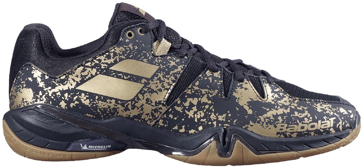 Babolat Shadow Spirit Goldmine - Badminton Schoenen - Limited Edition - 46.5