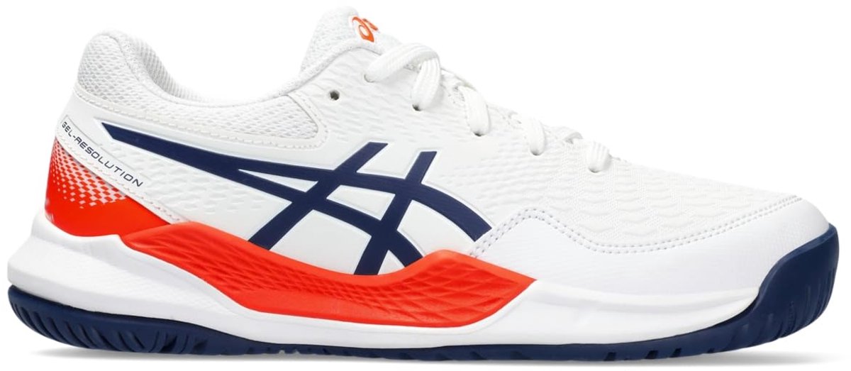 Asics Gel Resolution 9 GS Tennisschoen Clay 2 Wit