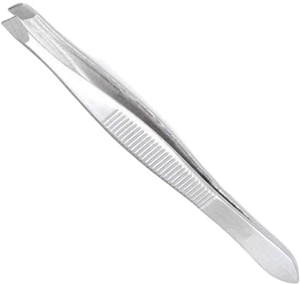 Okado Pincet RVS – Wenkbrauwpincet voor Precisiewerk – 8,6 cm