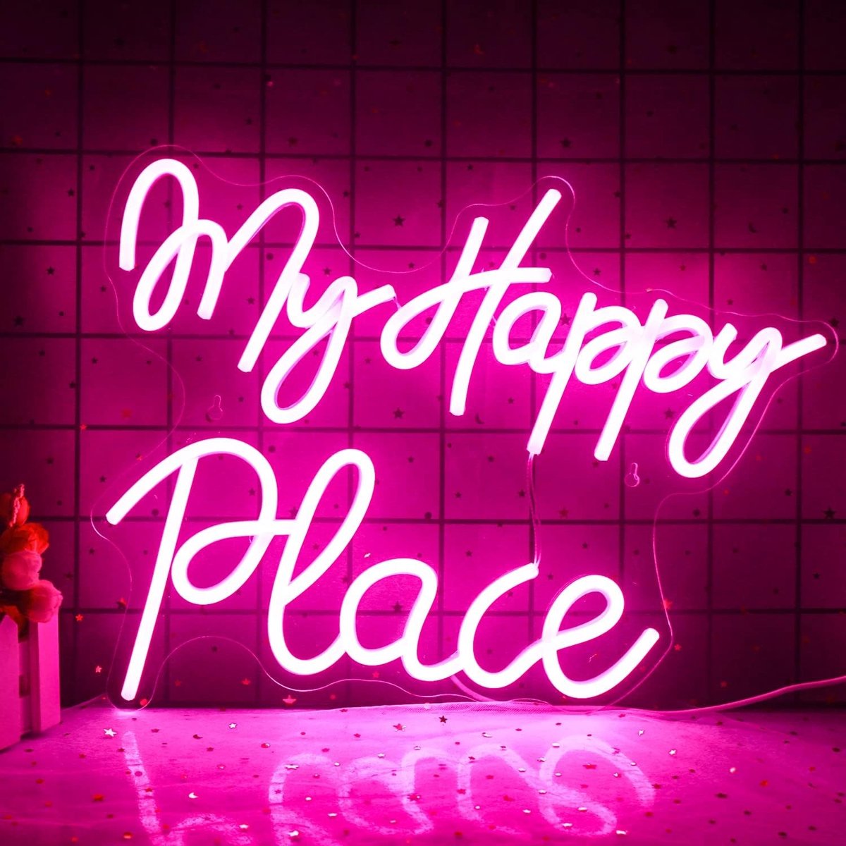 Neonverlichting Bord - Roze - 30 x 40 cm - LED Neonlicht met USB-aansluiting - Voor Slaapkamer en Gamekamer