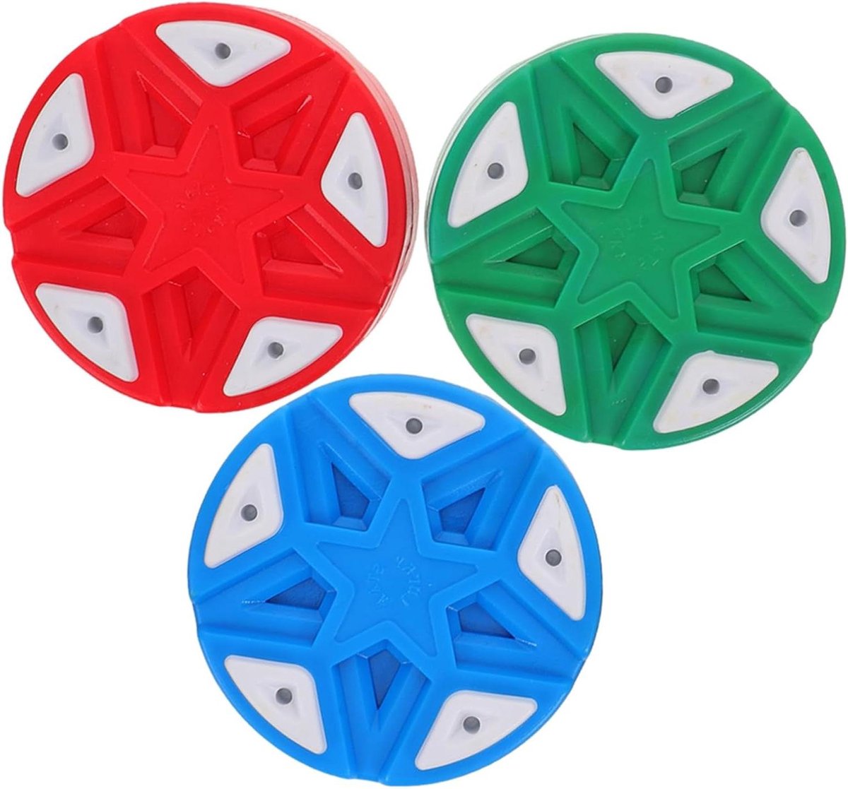 Hockey Pucks - Training Pucks - Off-Ice Training - Realistisch Gewicht - 3 Stuks - Diverse Kleuren
